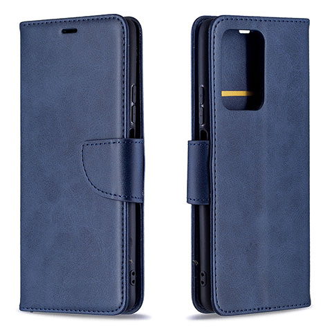 Handytasche Stand Schutzhülle Flip Leder Hülle B04F für Xiaomi Mi 11T 5G Blau