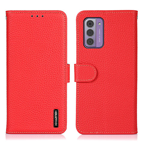 Handytasche Stand Schutzhülle Flip Leder Hülle B04H für Nokia G310 5G Rot