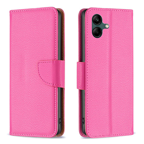 Handytasche Stand Schutzhülle Flip Leder Hülle B06F für Samsung Galaxy A04E Pink