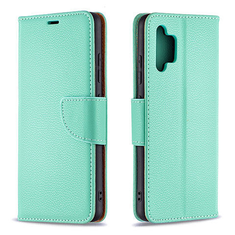 Handytasche Stand Schutzhülle Flip Leder Hülle B06F für Samsung Galaxy A32 4G Grün