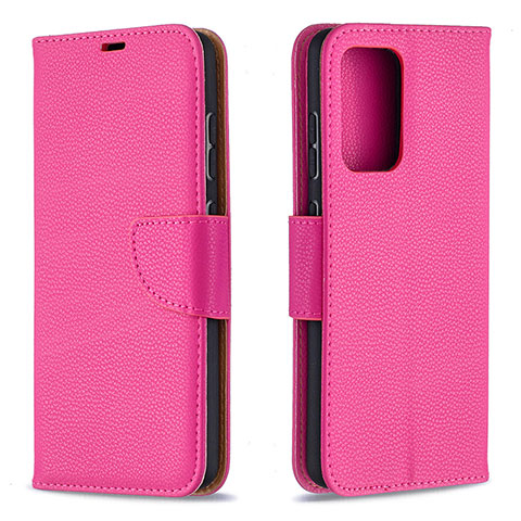 Handytasche Stand Schutzhülle Flip Leder Hülle B06F für Samsung Galaxy A52 4G Pink