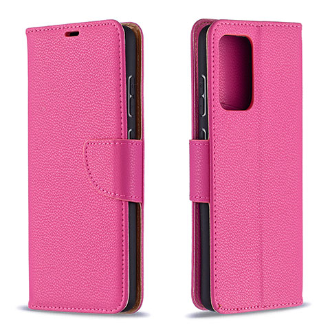 Handytasche Stand Schutzhülle Flip Leder Hülle B06F für Samsung Galaxy A72 5G Pink