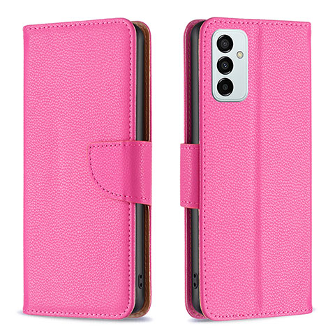 Handytasche Stand Schutzhülle Flip Leder Hülle B06F für Samsung Galaxy F23 5G Pink