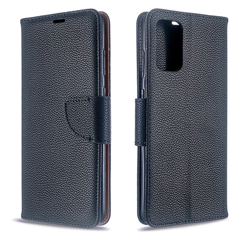 Handytasche Stand Schutzhülle Flip Leder Hülle B06F für Samsung Galaxy S20 5G Schwarz