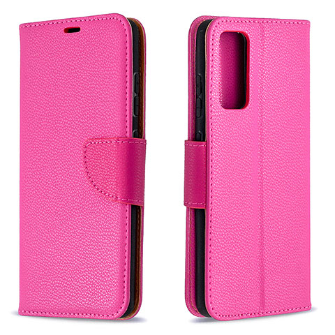 Handytasche Stand Schutzhülle Flip Leder Hülle B06F für Samsung Galaxy S20 FE 4G Pink