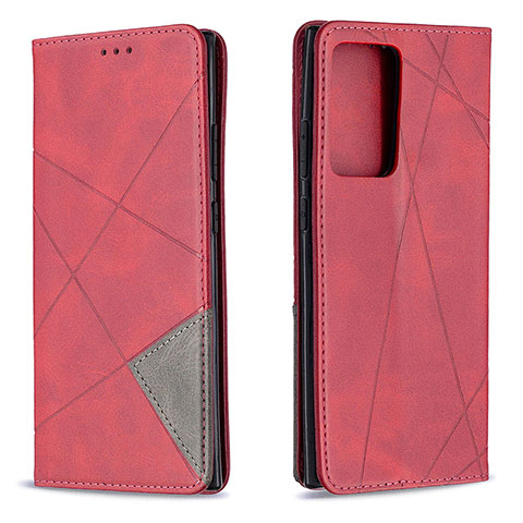 Handytasche Stand Schutzhülle Flip Leder Hülle B07F für Samsung Galaxy Note 20 Ultra 5G Rot