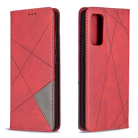 Handytasche Stand Schutzhülle Flip Leder Hülle B07F für Samsung Galaxy S20 FE (2022) 5G Rot