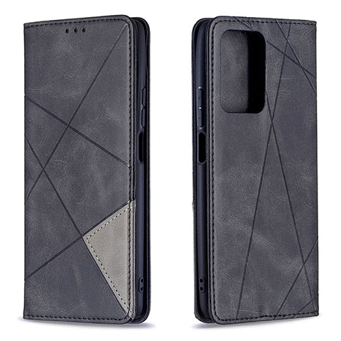 Handytasche Stand Schutzhülle Flip Leder Hülle B07F für Xiaomi Mi 11T 5G Schwarz