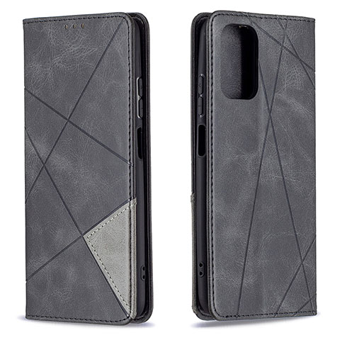 Handytasche Stand Schutzhülle Flip Leder Hülle B07F für Xiaomi Redmi Note 11 SE India 4G Schwarz