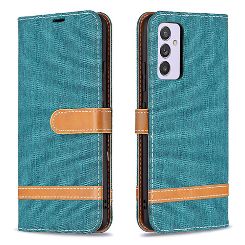 Handytasche Stand Schutzhülle Flip Leder Hülle B16F für Samsung Galaxy A34 5G Grün