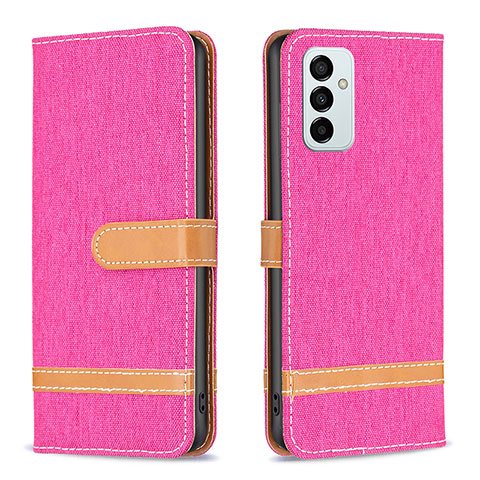 Handytasche Stand Schutzhülle Flip Leder Hülle B16F für Samsung Galaxy M23 5G Pink