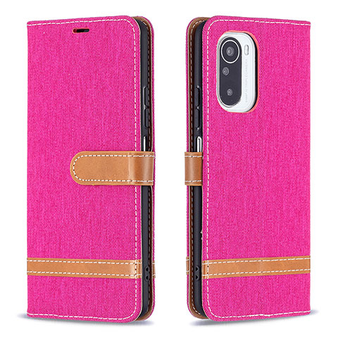 Handytasche Stand Schutzhülle Flip Leder Hülle B16F für Xiaomi Mi 11i 5G Pink