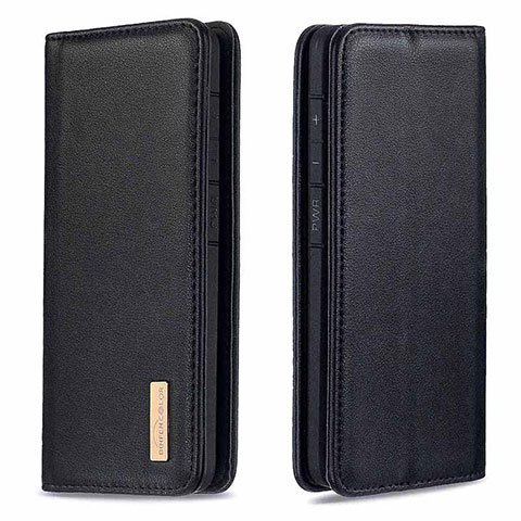 Handytasche Stand Schutzhülle Flip Leder Hülle B17F für Samsung Galaxy A10 Schwarz