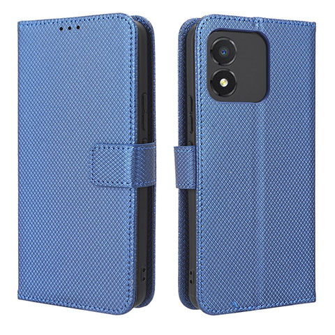 Handytasche Stand Schutzhülle Flip Leder Hülle BY1 für Huawei Honor X5 Blau