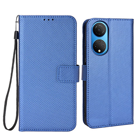 Handytasche Stand Schutzhülle Flip Leder Hülle BY1 für Huawei Honor X7 Blau