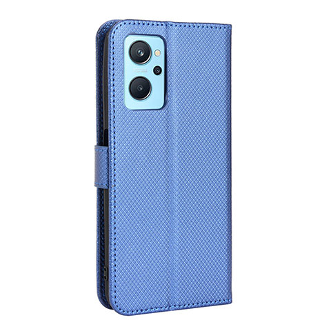 Handytasche Stand Schutzhülle Flip Leder Hülle BY1 für Oppo A96 4G Blau