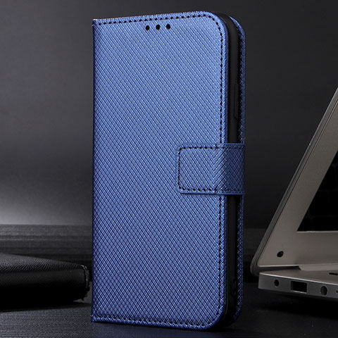 Handytasche Stand Schutzhülle Flip Leder Hülle BY1 für Samsung Galaxy M12 Blau