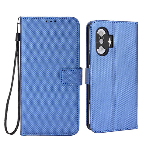 Handytasche Stand Schutzhülle Flip Leder Hülle BY1 für Xiaomi Poco F3 GT 5G Blau