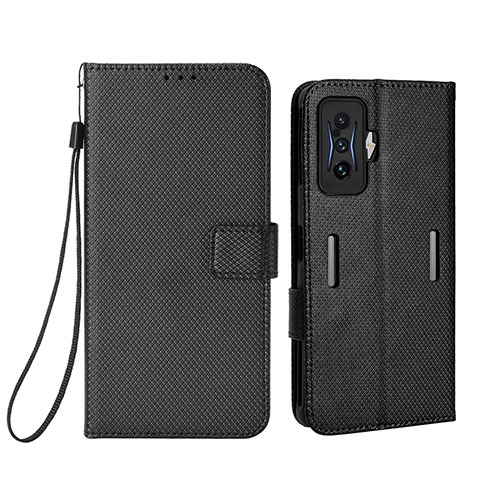 Handytasche Stand Schutzhülle Flip Leder Hülle BY1 für Xiaomi Poco F4 GT 5G Schwarz