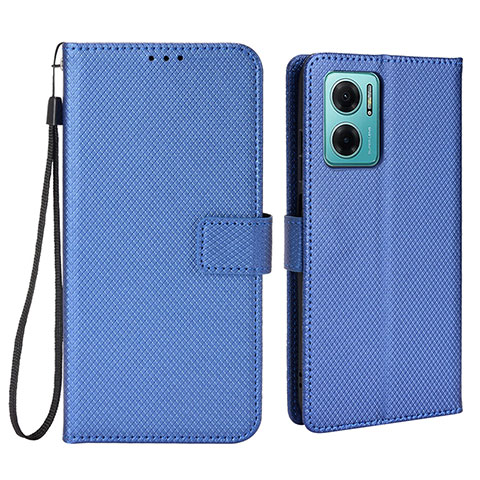 Handytasche Stand Schutzhülle Flip Leder Hülle BY1 für Xiaomi Redmi 10 Prime Plus 5G Blau