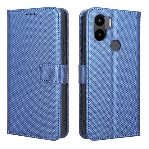 Handytasche Stand Schutzhülle Flip Leder Hülle BY1 für Xiaomi Redmi A1 Plus Blau