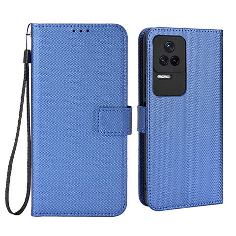 Handytasche Stand Schutzhülle Flip Leder Hülle BY1 für Xiaomi Redmi K40S 5G Blau