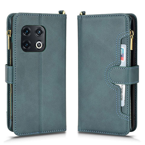 Handytasche Stand Schutzhülle Flip Leder Hülle BY2 für OnePlus 10 Pro 5G Grün