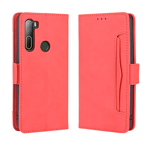 Handytasche Stand Schutzhülle Flip Leder Hülle BY3 für HTC U20 5G Rot