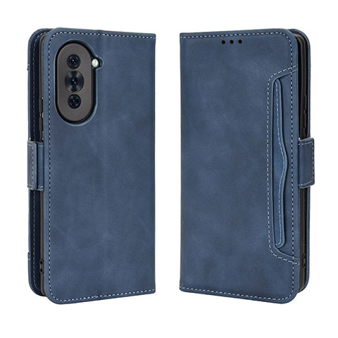 Handytasche Stand Schutzhülle Flip Leder Hülle BY3 für Huawei Nova 10 Pro Blau