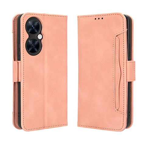 Handytasche Stand Schutzhülle Flip Leder Hülle BY3 für Huawei Nova 11i Rosa