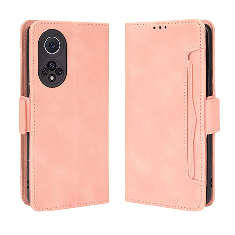 Handytasche Stand Schutzhülle Flip Leder Hülle BY3 für Huawei Nova 9 Pro Rosa