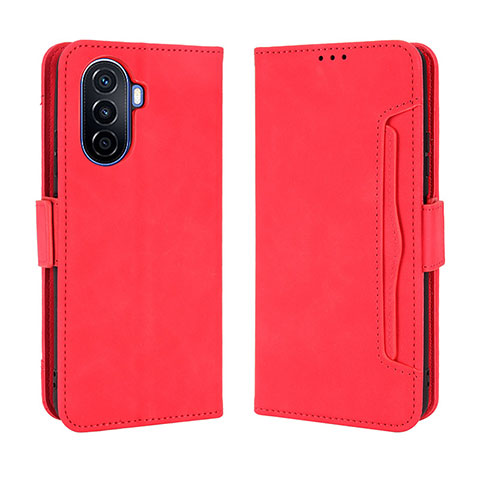 Handytasche Stand Schutzhülle Flip Leder Hülle BY3 für Huawei Nova Y70 Plus Rot