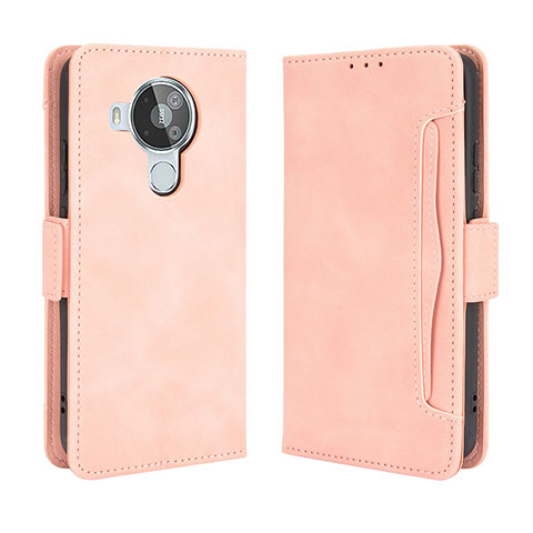 Handytasche Stand Schutzhülle Flip Leder Hülle BY3 für Nokia 7.3 Rosa