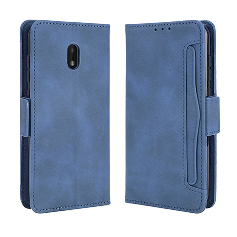 Handytasche Stand Schutzhülle Flip Leder Hülle BY3 für Nokia C01 Plus Blau