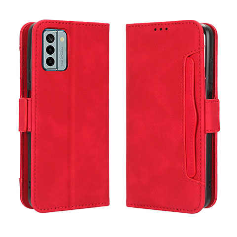 Handytasche Stand Schutzhülle Flip Leder Hülle BY3 für Nokia G22 Rot