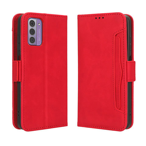 Handytasche Stand Schutzhülle Flip Leder Hülle BY3 für Nokia G42 5G Rot