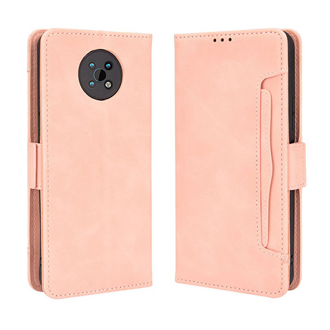 Handytasche Stand Schutzhülle Flip Leder Hülle BY3 für Nokia G50 5G Rosa