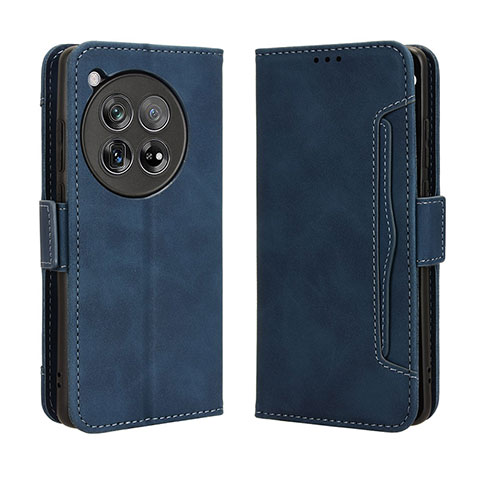 Handytasche Stand Schutzhülle Flip Leder Hülle BY3 für OnePlus 12 5G Blau