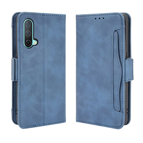 Handytasche Stand Schutzhülle Flip Leder Hülle BY3 für OnePlus Nord CE 5G Blau