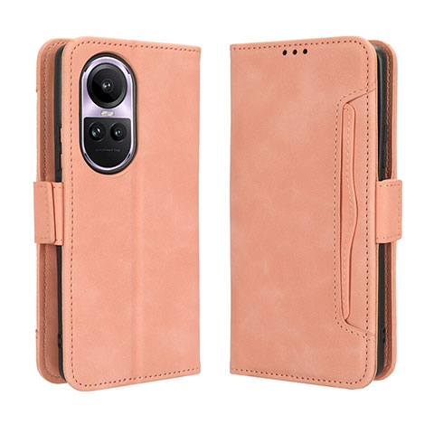 Handytasche Stand Schutzhülle Flip Leder Hülle BY3 für Oppo Reno10 Pro 5G Rosa