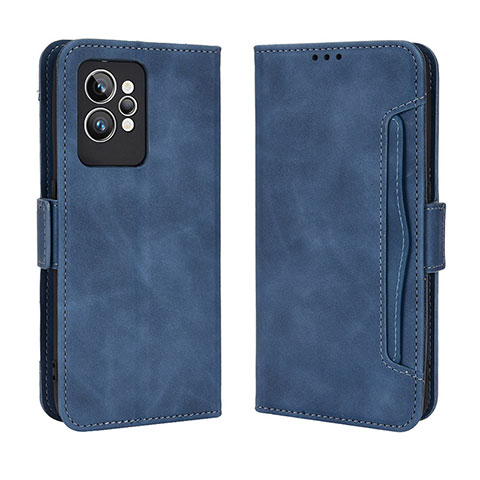 Handytasche Stand Schutzhülle Flip Leder Hülle BY3 für Realme GT2 Pro 5G Blau