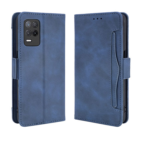 Handytasche Stand Schutzhülle Flip Leder Hülle BY3 für Realme Q3i 5G Blau