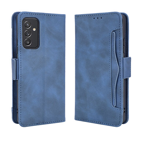 Handytasche Stand Schutzhülle Flip Leder Hülle BY3 für Samsung Galaxy A15 5G Blau