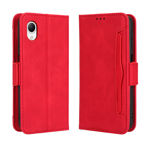 Handytasche Stand Schutzhülle Flip Leder Hülle BY3 für Samsung Galaxy A23s Rot