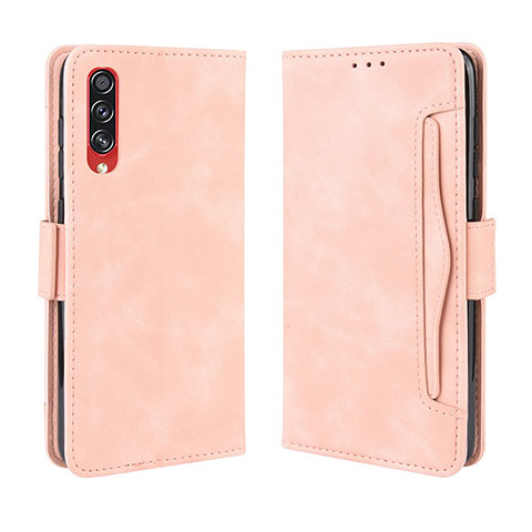 Handytasche Stand Schutzhülle Flip Leder Hülle BY3 für Samsung Galaxy A70 Rosa