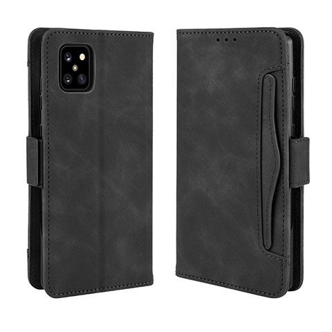 Handytasche Stand Schutzhülle Flip Leder Hülle BY3 für Samsung Galaxy A81 Schwarz