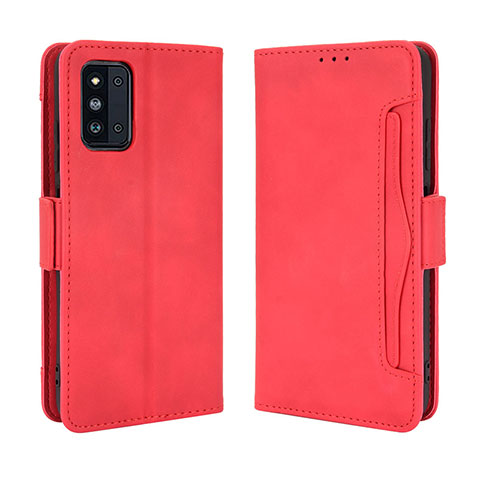 Handytasche Stand Schutzhülle Flip Leder Hülle BY3 für Samsung Galaxy F52 5G Rot