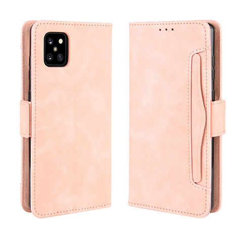 Handytasche Stand Schutzhülle Flip Leder Hülle BY3 für Samsung Galaxy Note 10 Lite Rosa