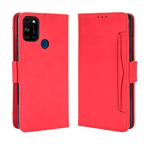 Handytasche Stand Schutzhülle Flip Leder Hülle BY3 für Wiko View5 Plus Rot