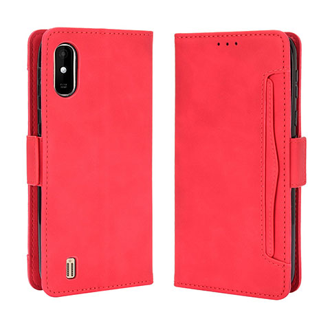 Handytasche Stand Schutzhülle Flip Leder Hülle BY3 für Wiko Y81 Rot